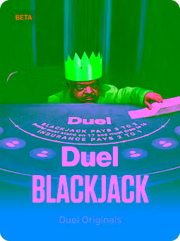 Duel Live Blackjack BETA, a Duel Originals live dealer table