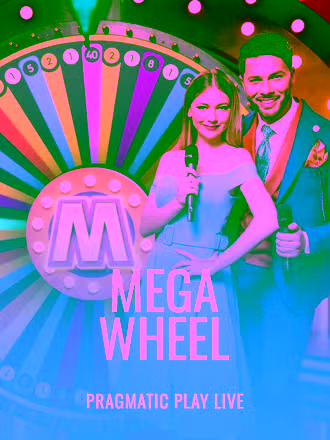 Mega Wheel - живое game show с вращающимся колесом от Pragmatic Play